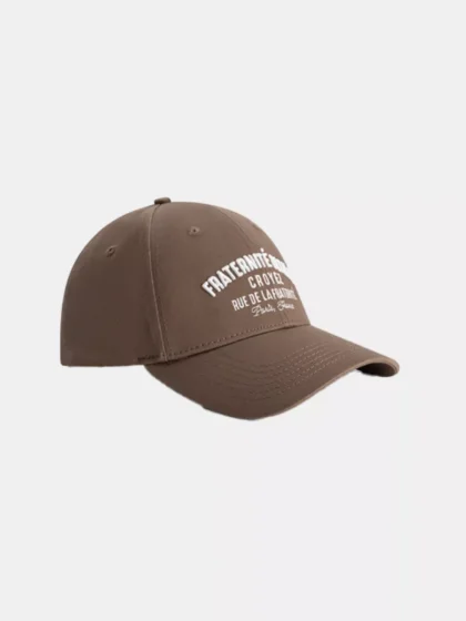 Croyez fraternite cap brown