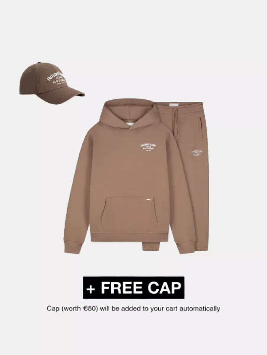 Croyez fraternite tracksuit brown