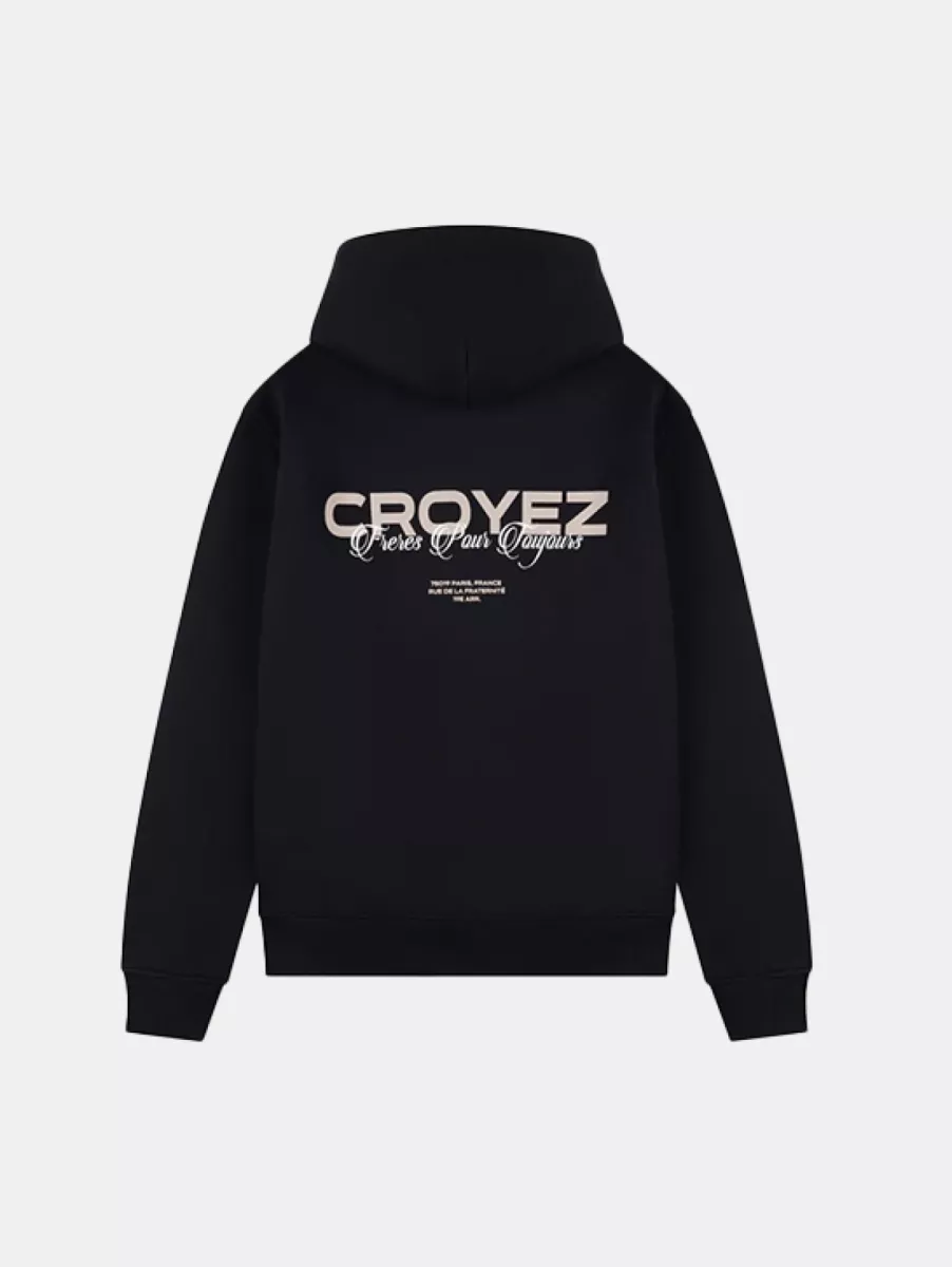 Croyez freres hoodie navy