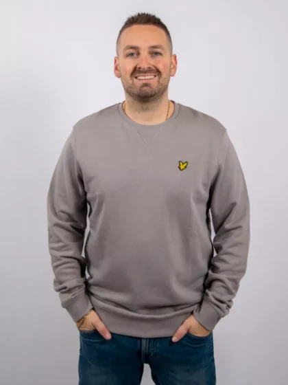 Lyle & Scott ml424vog y043 gull grey