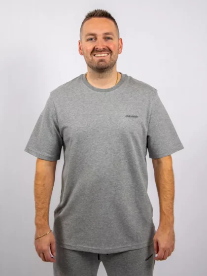 Lyle & Scott ts2328v t28 mid grey marl