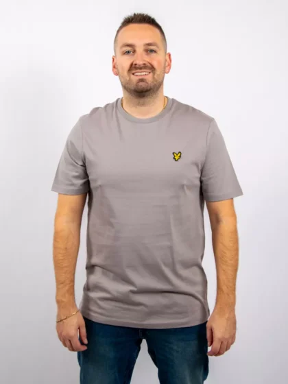 Lyle & Scott ts400vog y043 gull grey