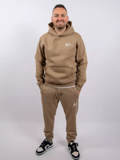 Malelions signature tracksuit khaki