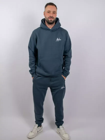 Malelions signature tracksuit slate