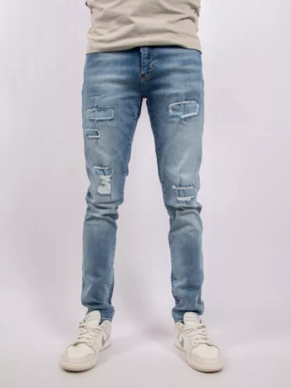 Malelions slim regular jeans 300 blue