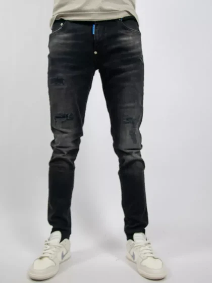 Malelions slim regular jeans 900 black