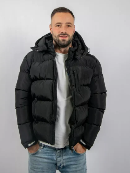 Malelions sport astro puffer jacket black