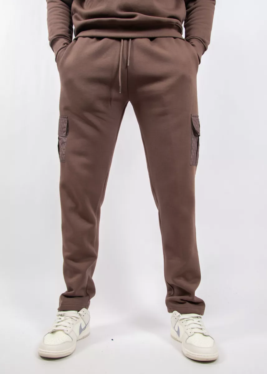 XPLCT shade jogger deep taupe