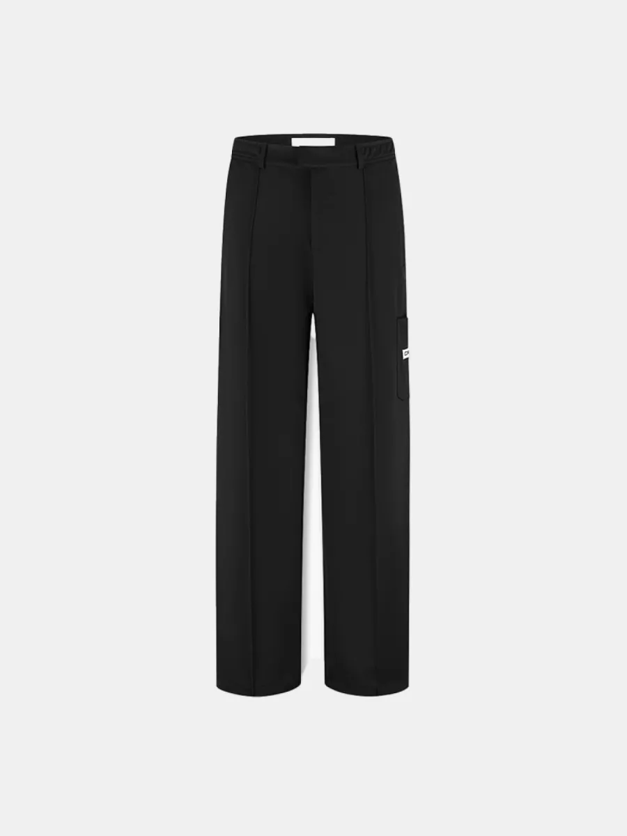 Croyez etiquette straight chino black