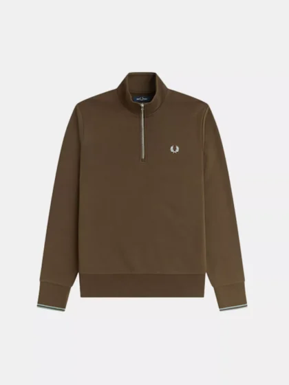 Fred Perry m3574 49a brnttbcc/stkprtb