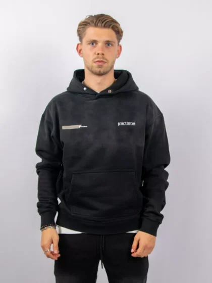 Jorcustom angel2.0 oversized hoodie black
