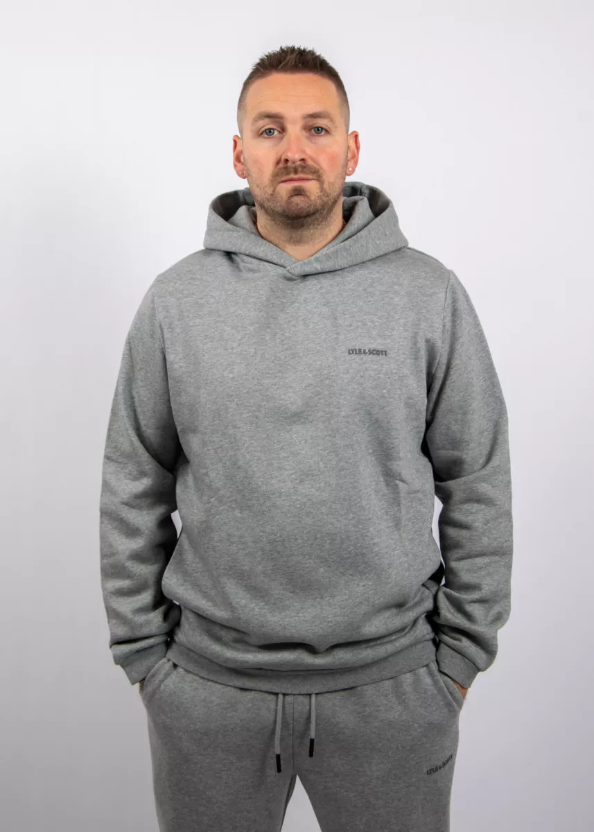 Lyle & Scott ml2394v t28 mid grey marl