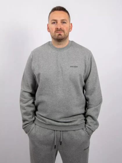 Lyle & Scott ml2395v t28 mid grey marl