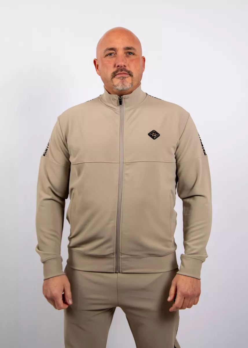 XPLCT creator tracksuit taupe