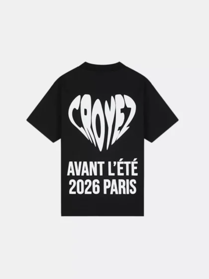 Croyez classique t-shirt black