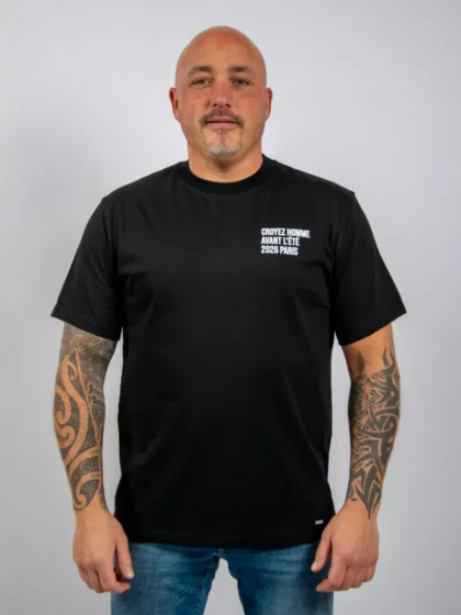Croyez classique t-shirt black
