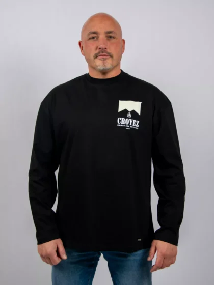 Croyez maison fumes longsleeve black