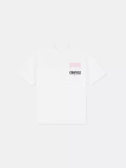 Croyez maison fumes t-shirt white