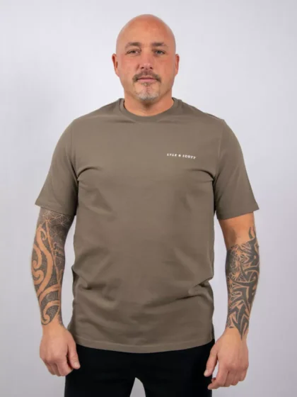Lyle & Scott ts2300vt x569 khaki ash