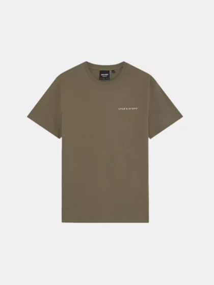 Lyle & Scott ts2300vt x569 khaki ash