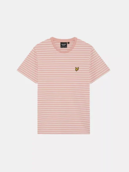 Lyle & Scott ts2408v y152 pink grapefruit/white
