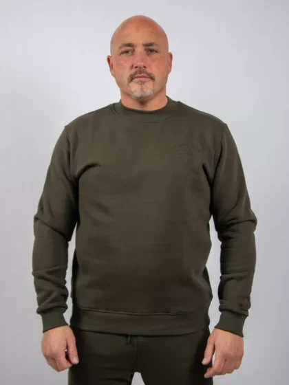 Malelions permanent vacation sweater vintage green