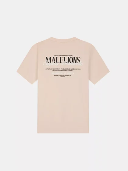 Malelions sipping limoncello t-shirt light pink