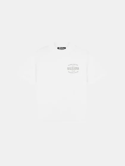 Malelions social club t-shirt white