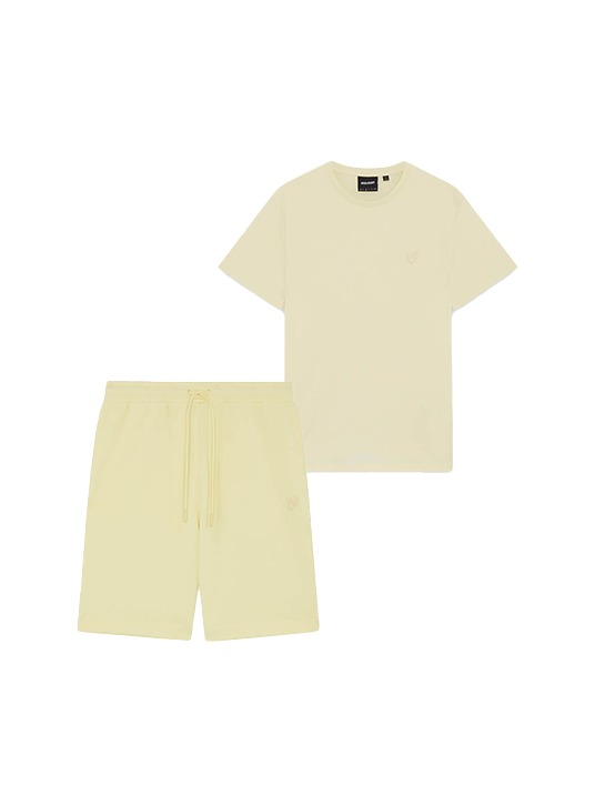 Lyle & Scott Superfine Set Pastel Yellow 1 Lyle & Scott Superfine Set Pastel Yellow