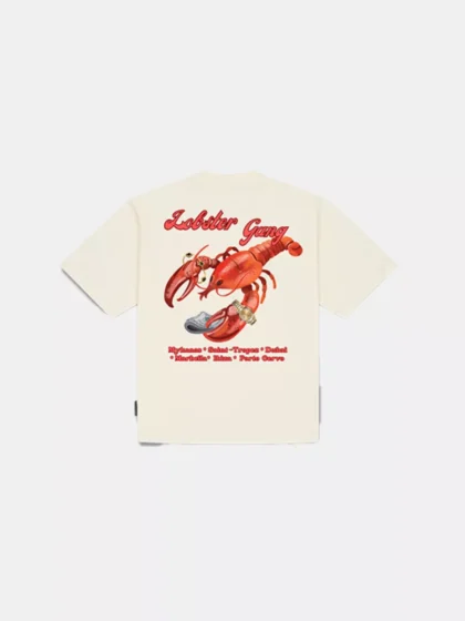 Baron Filou oversized backprint lobster off-white