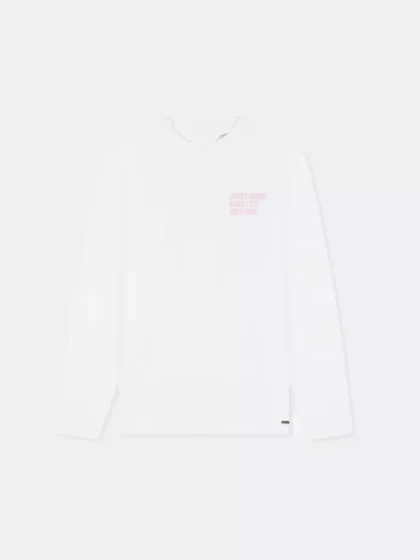 Croyez classique longsleeve white
