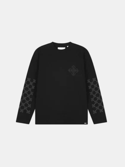 Croyez cross longsleeve vintage black