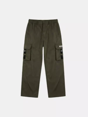 Croyez etiquette nylon pants dusty olive
