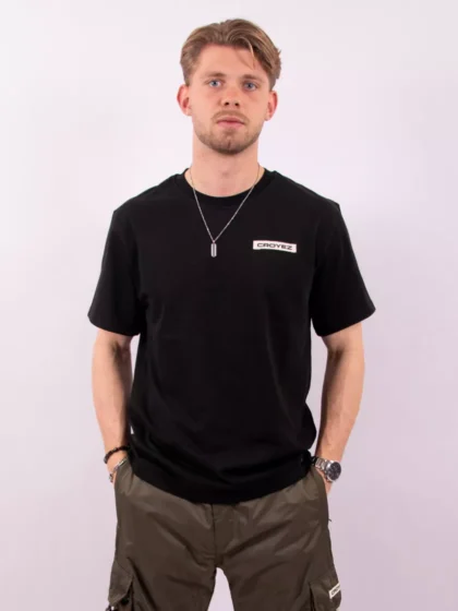 Croyez etiquette t-shirt black