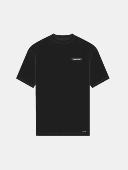 Croyez etiquette t-shirt black
