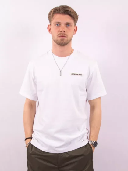Croyez etiquette t-shirt white