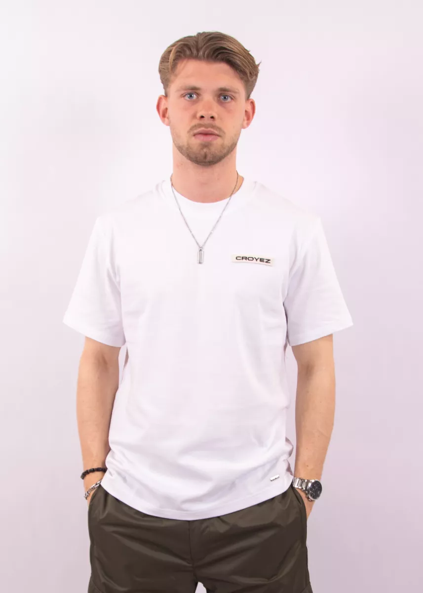 Croyez Etiquette T-Shirt 2 Croyez etiquette t-shirt white