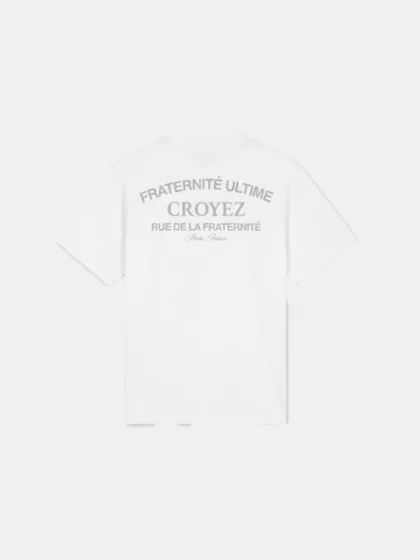 Croyez original fraternite t-shirt white