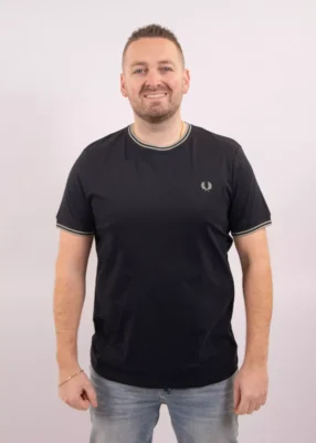 Fred Perry m1588v t73 navy/seagrass