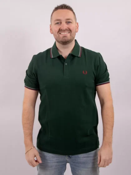 Fred Perry m3600 85a grsrts/stkbl/oxb