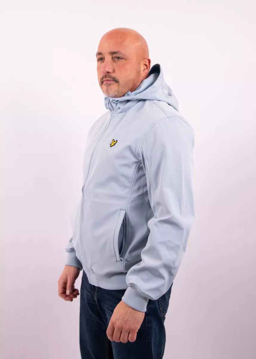 Lyle & Scott Mesh Back Softshell Jacket 3 Lyle & Scott jk2200v w596 opal blue