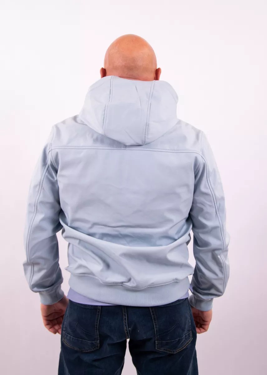 Lyle & Scott Mesh Back Softshell Jacket 4 Lyle & Scott jk2200v w596 opal blue