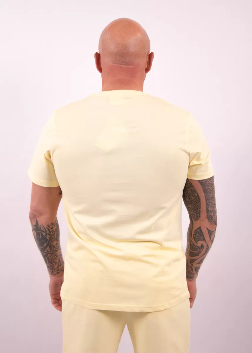Lyle & Scott Superfine T-Shirt Y083 4 Lyle & Scott ts2255tont y083 pastel yellow