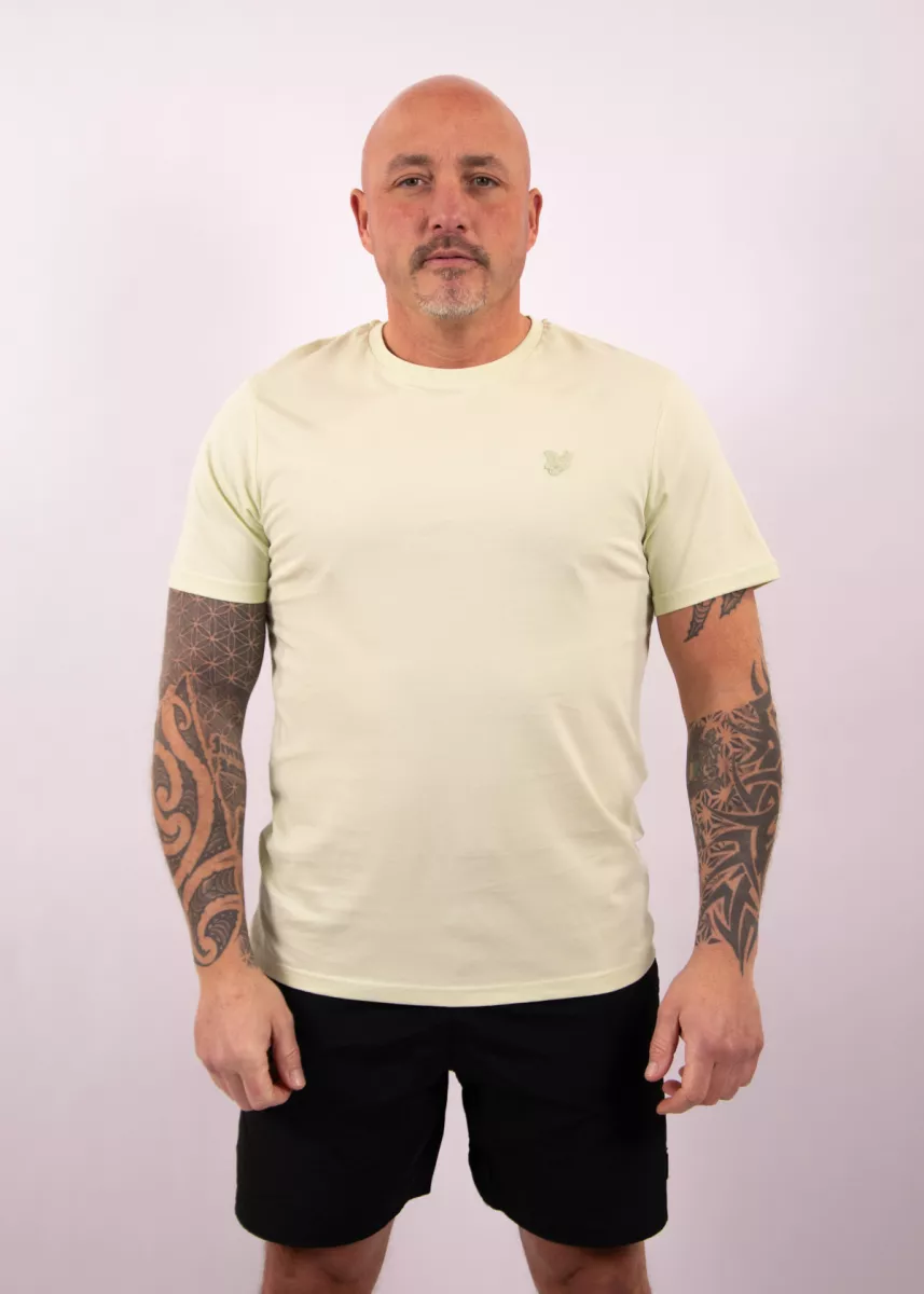 Lyle & Scott Superfine T-Shirt Y085 2 Lyle & Scott ts2255tont y085 tender greens