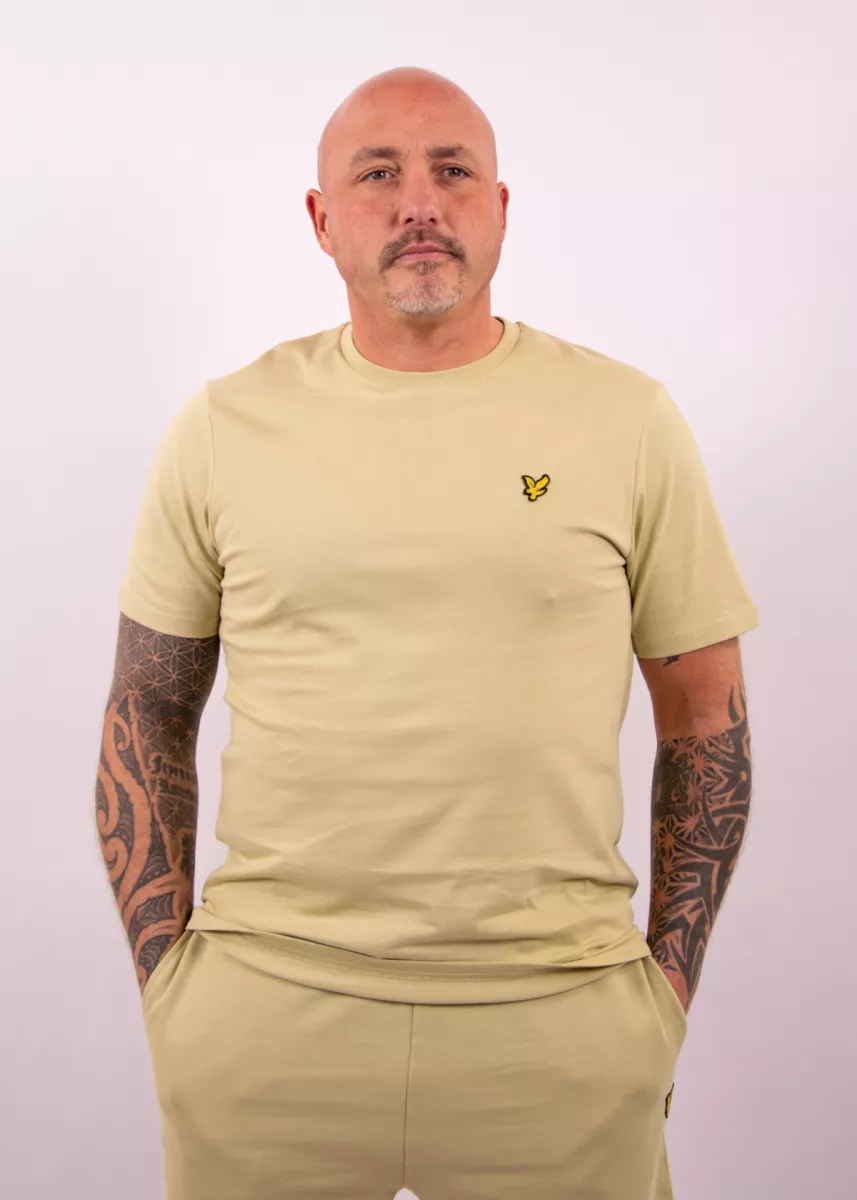 Lyle & Scott Plain T-Shirt Y119 2 Lyle & Scott ts400vogt y119 herb green