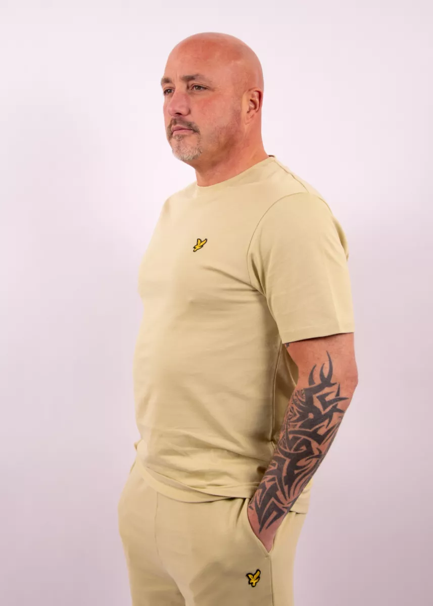 Lyle & Scott Plain T-Shirt Y119 3 Lyle & Scott ts400vogt y119 herb green