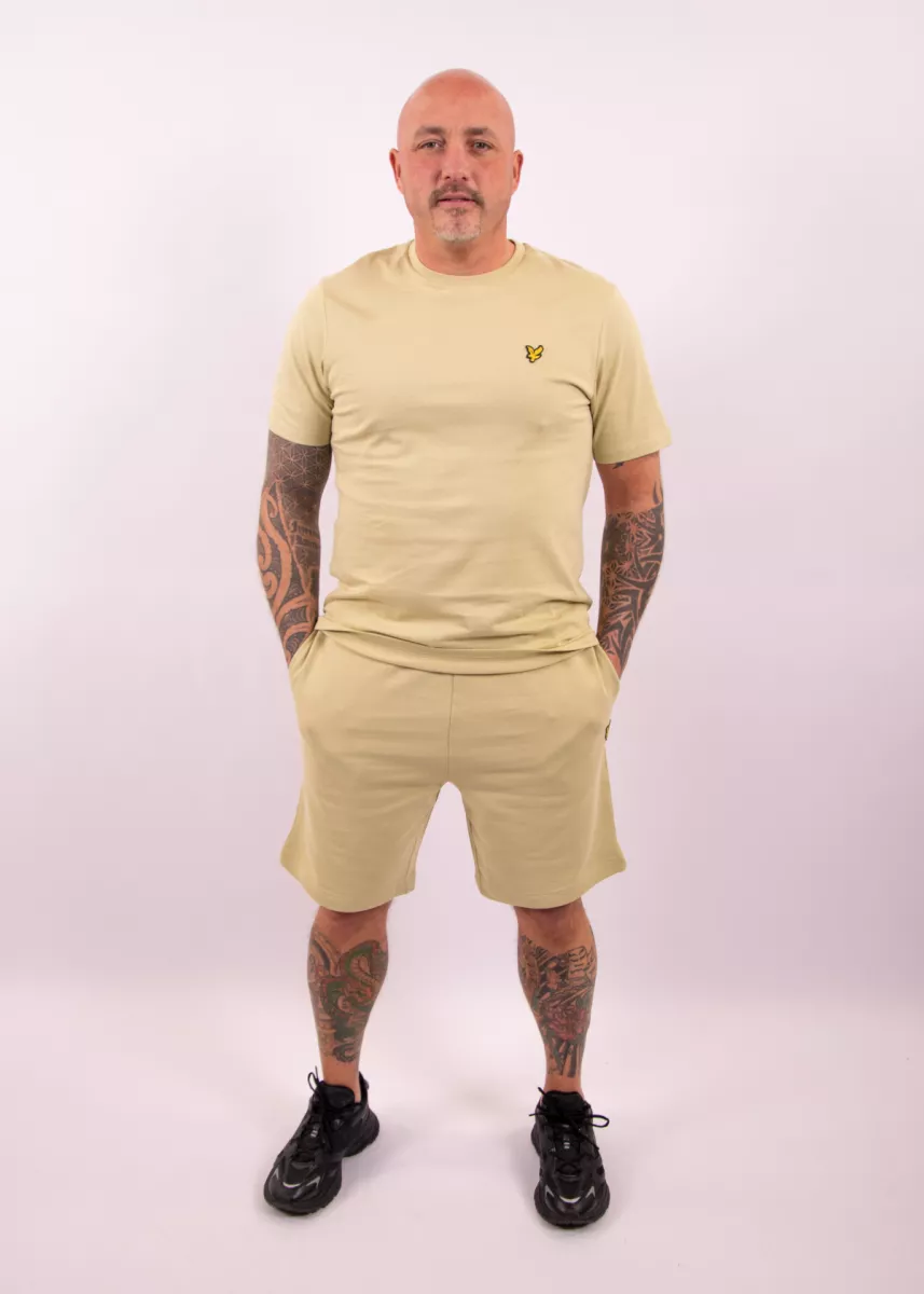 Lyle & Scott Plain T-Shirt Y119 5 Lyle & Scott ts400vogt y119 herb green