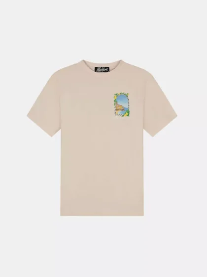 Malelions amalfi window t-shirt light pink