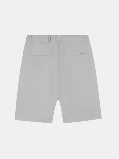 Malelions casual chino shorts pearl grey