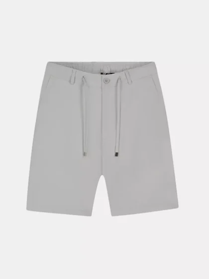 Malelions casual chino shorts pearl grey